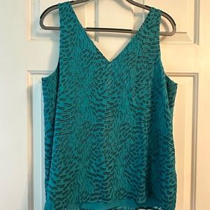 Lilly Pulitzer Florin Silk Sleeveless Tank